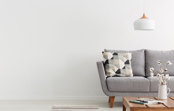 Stock image of a couch