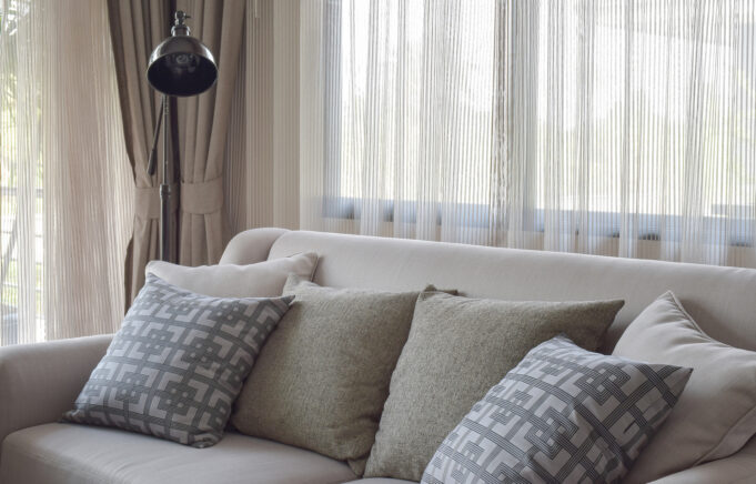 Stock image of a couch